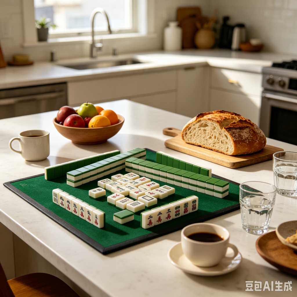 modern oriental mahjong set