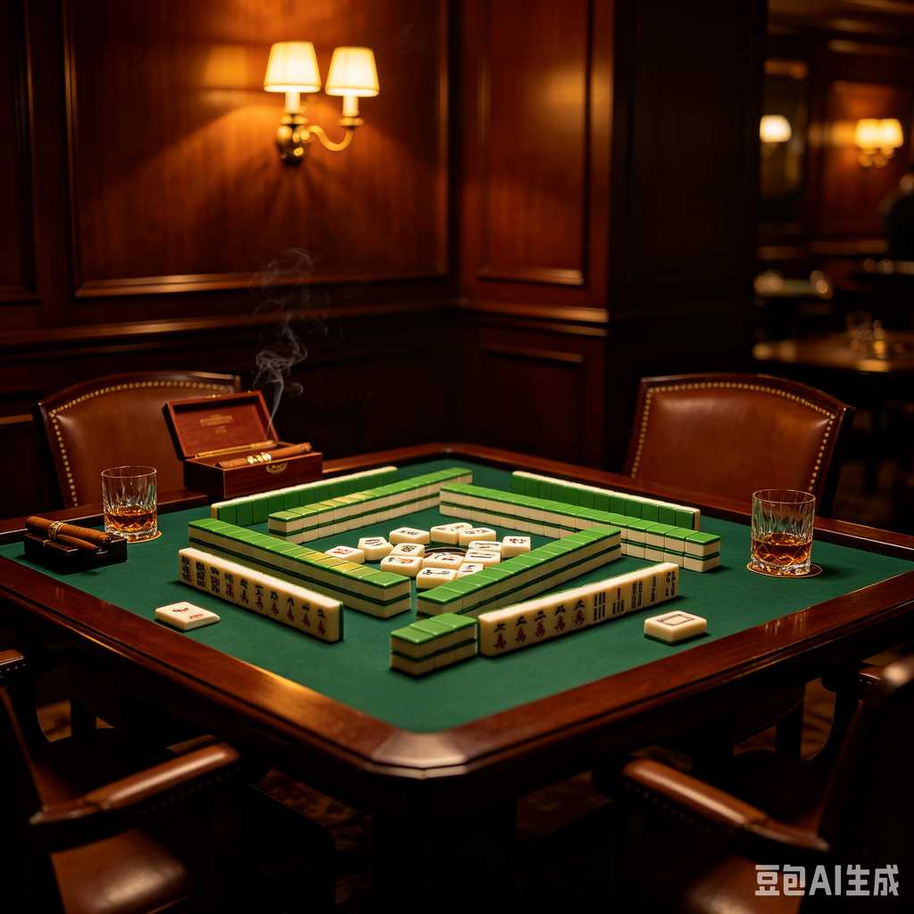 fine carving mahjong set