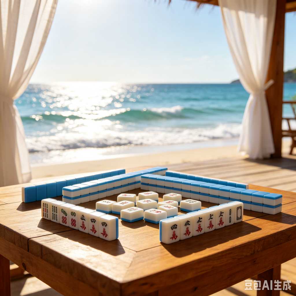 sandalwood mahjong set
