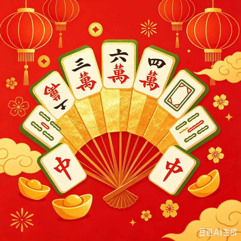 simple style mahjong set