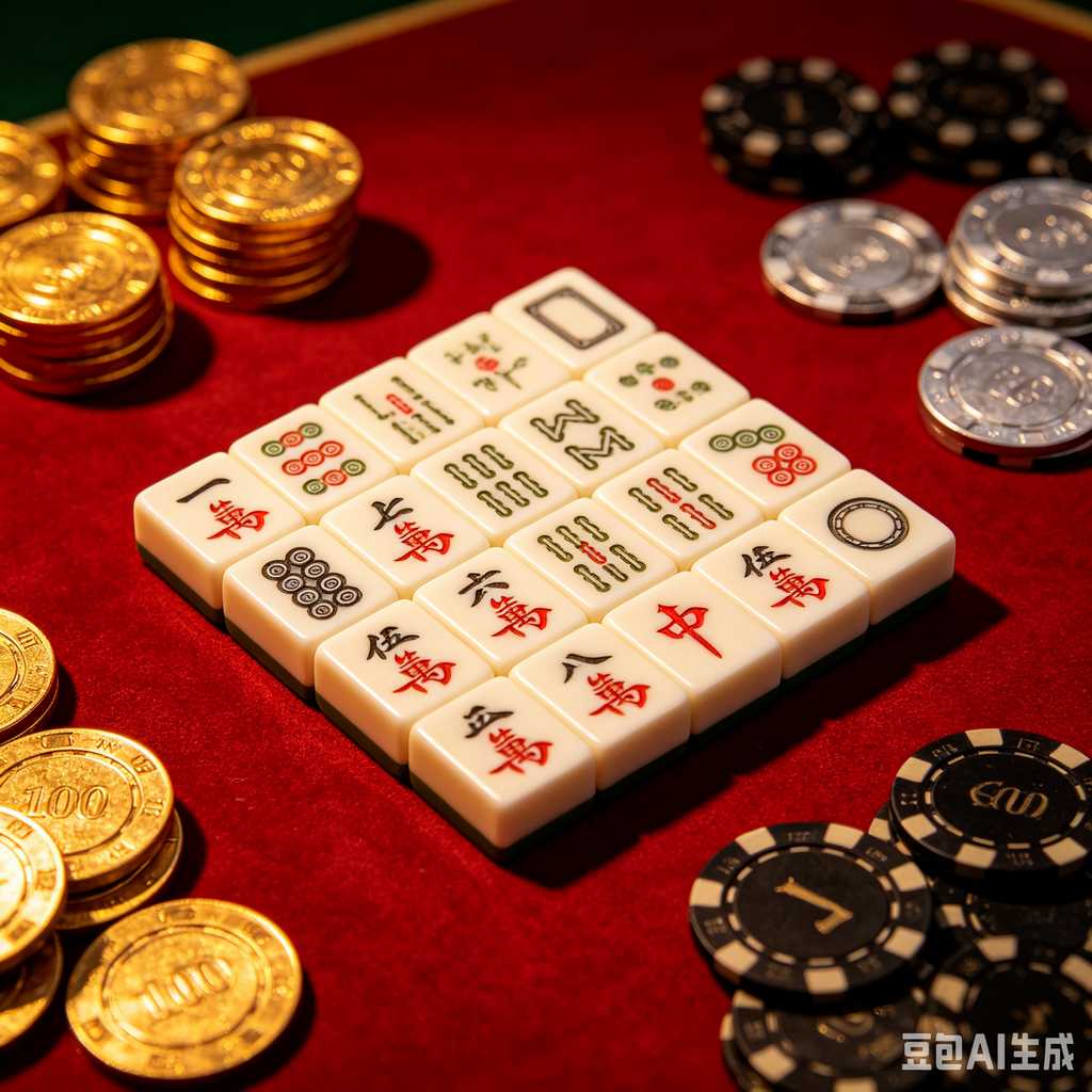 bamboo mahjong set