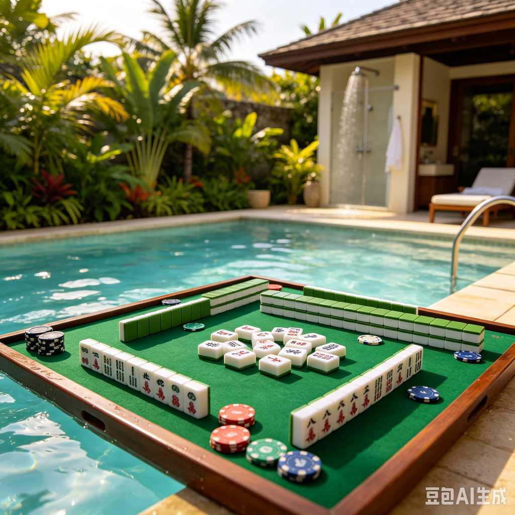 hand painted mahjong tiles